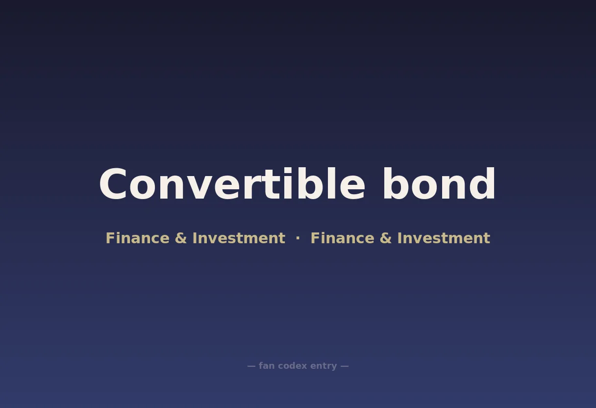 Convertible bond